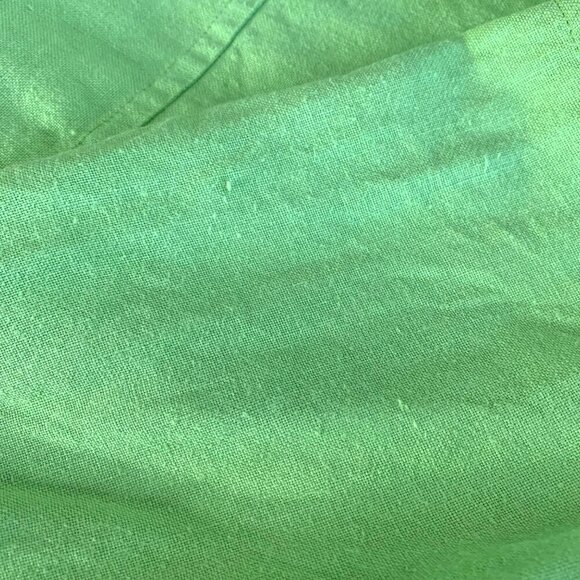 David Dart Collection Linen Green Button Front Tunic Top Size S Lagenlook Shirt - Picture 11 of 12